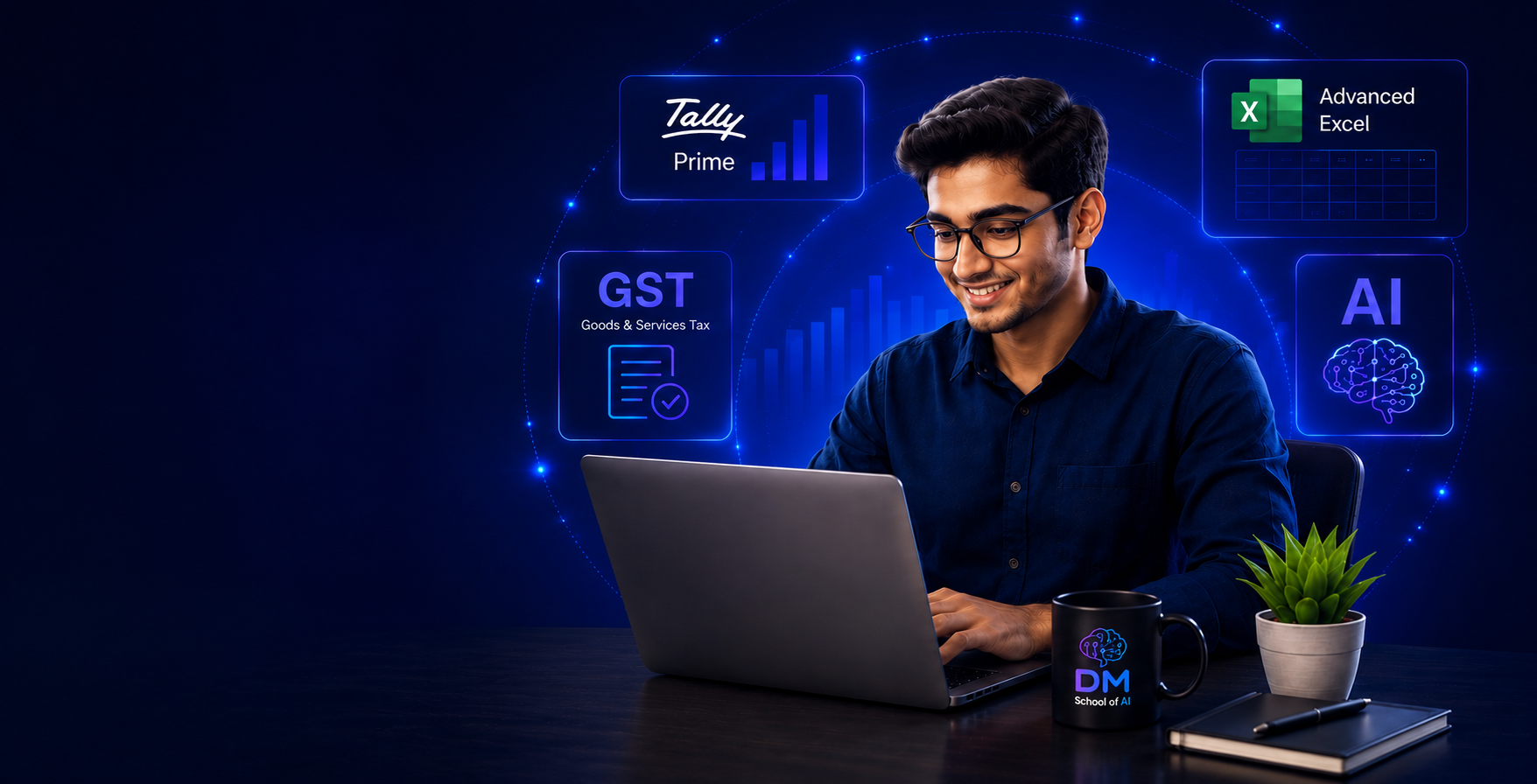 AI Accounting Professional training with Tally GST Excel AI